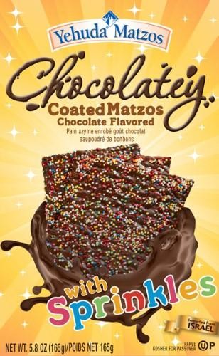 Chocolatey Coated Matzos
