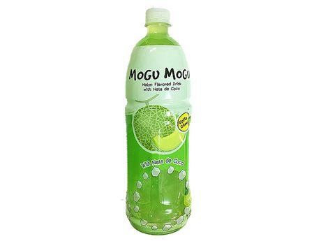 Mogu Mogu Mogumogu Melon Juice Drink with Nata De Coco