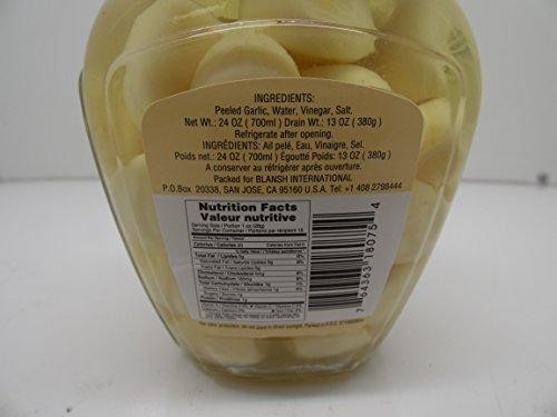 Zarrin - Pickled Peeled Garlic  24 Oz
