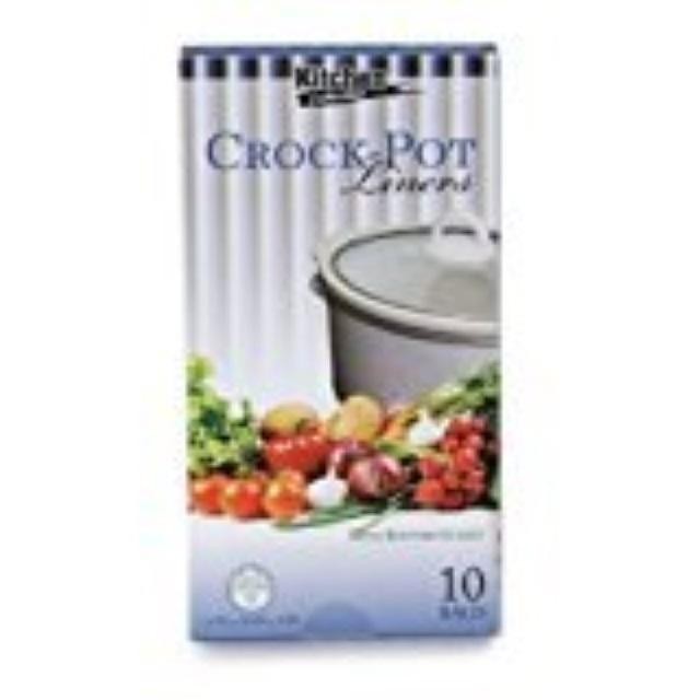 Kitchen Collection Crock Pot Liners 10 Bags 14"x18"x4"