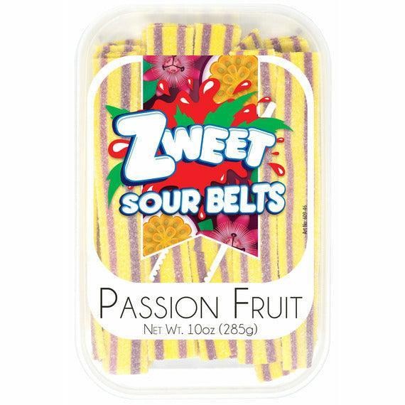 Sour Passion Fruit Belts | Zweet | 10 Oz