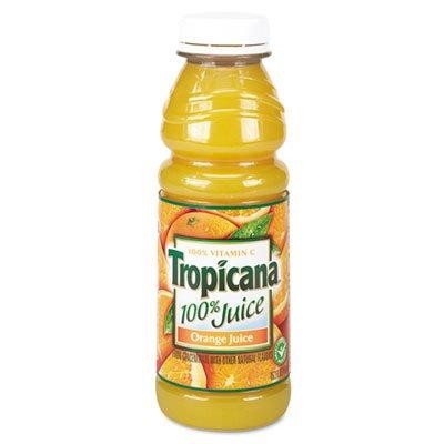 Tropicana® 100% Juice, Orange, 10oz Bottle, 24/carton Tro00233 - All