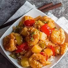 SWEET AND SOUR FRIED SHRIMP