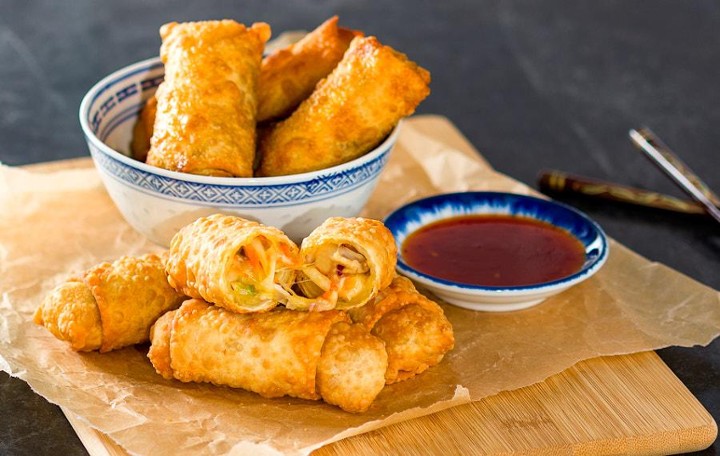 NEW ! Veggie Egg ROLLS 3pc