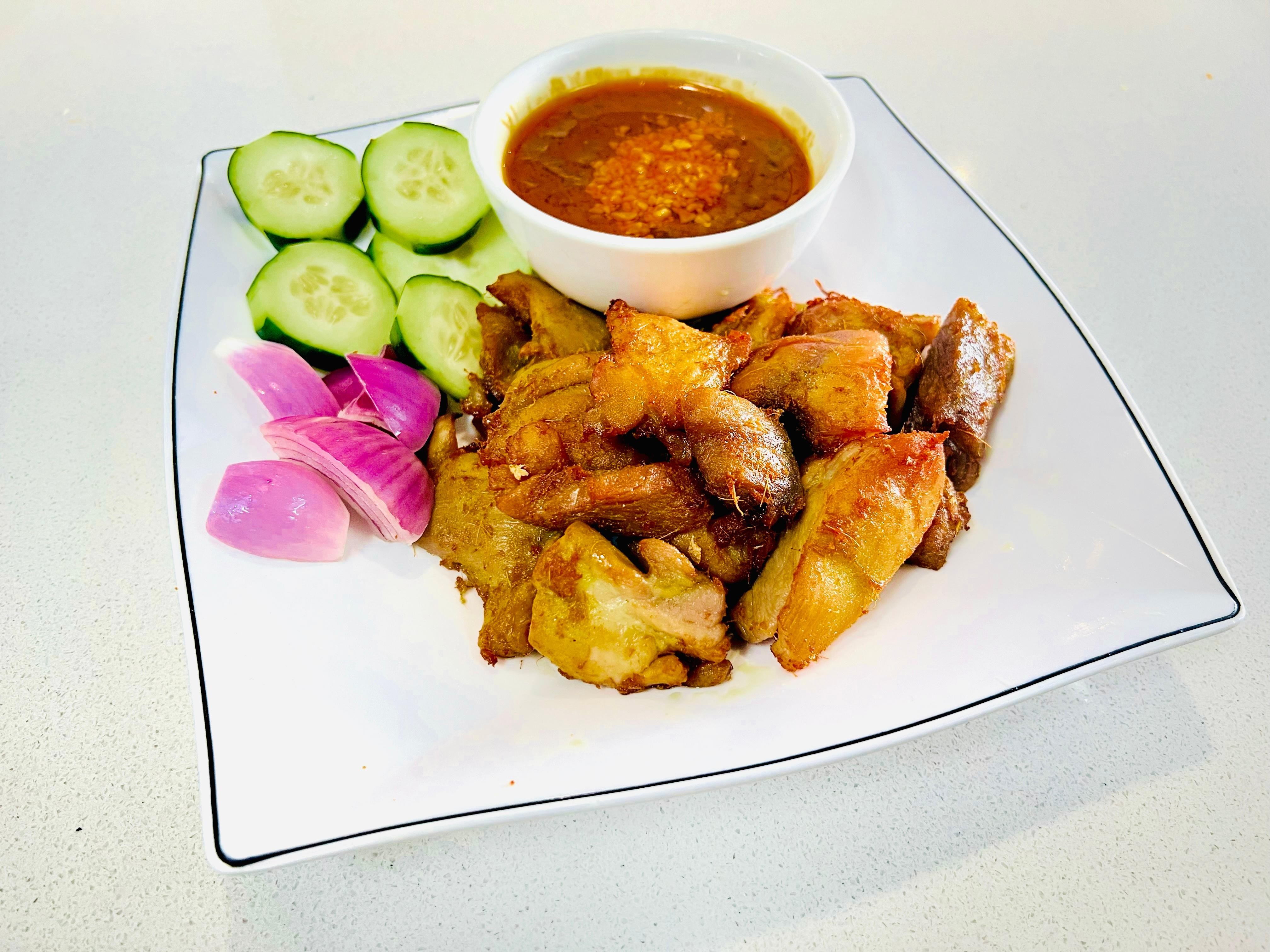 A6. Satay Chicken Cutlet