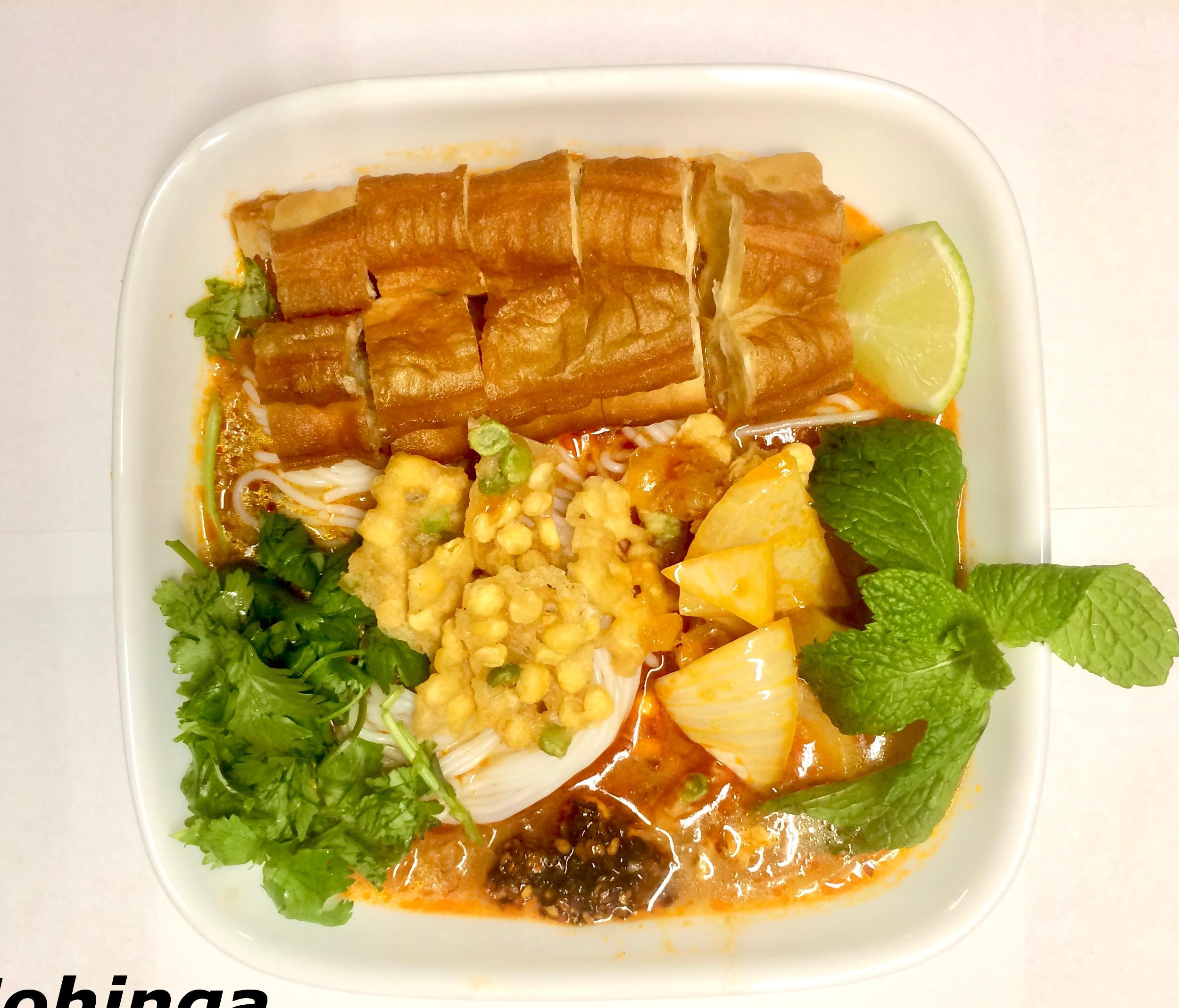 A9. Mohinga Soup (Fish Soup)