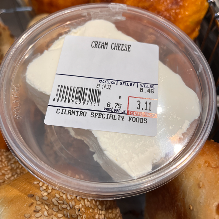 Cream Cheese (1/2 lb)