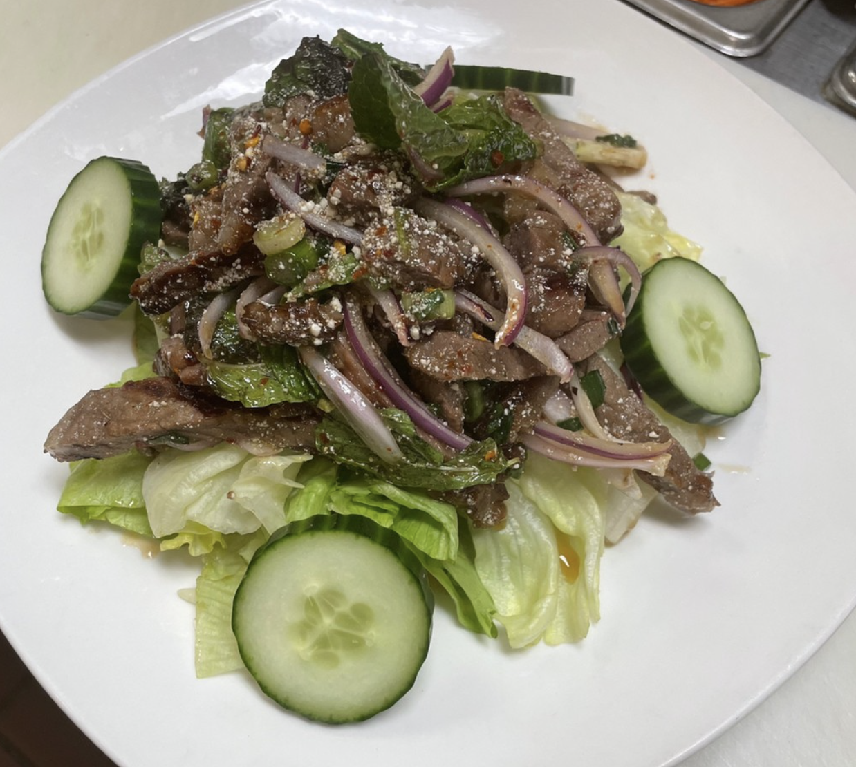Thai Spicy Beef Salad DN **