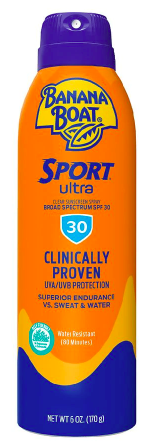 Banana Boat Ultra Mist Spray Sunscreen SPF30  6OZ