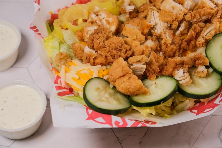 Fried Chicken Salad