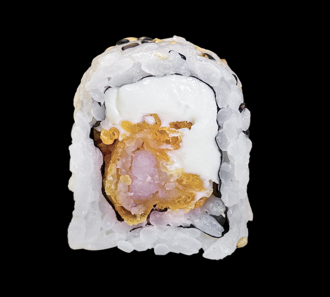 B16 - Tempura shrimp with Cream Cheese Roll