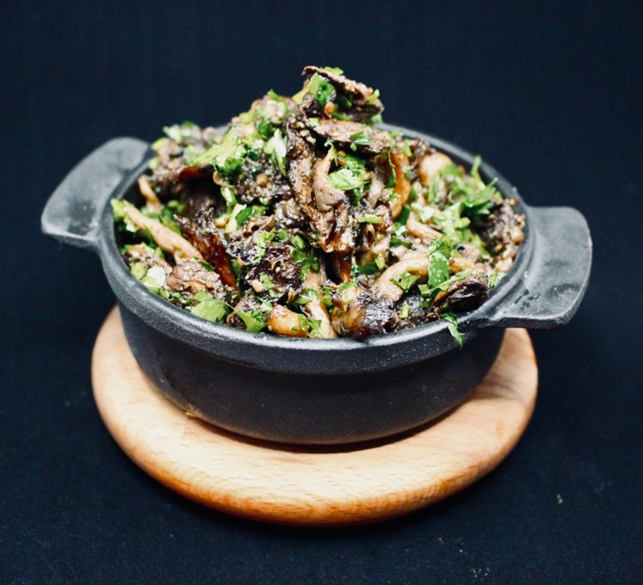 Pastrami Spiced Mushrooms