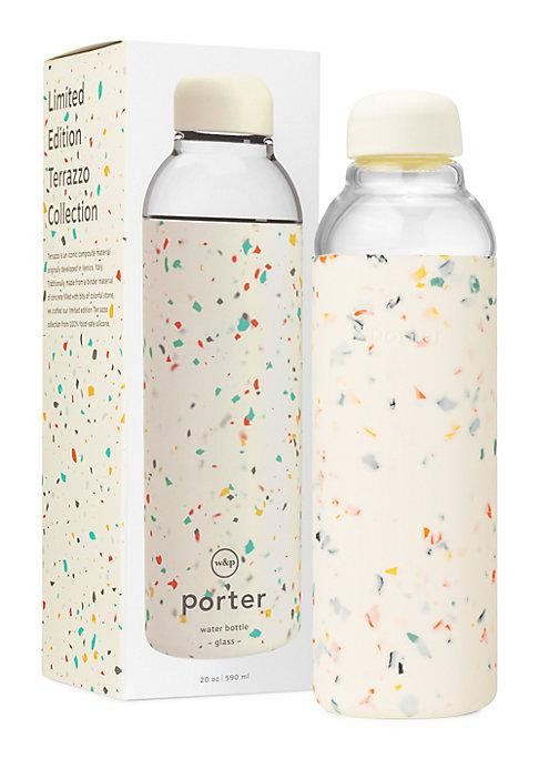 Tiny Grocer  Hyde Park 4300 Speedway Suite 101 - W&P Porter Water Bottle -  White