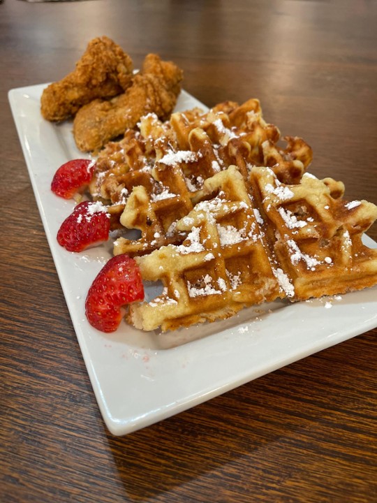 3 piece with cluck waffle