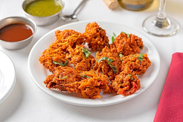 Onion Bhaji Pakora (Ask For Vegan)