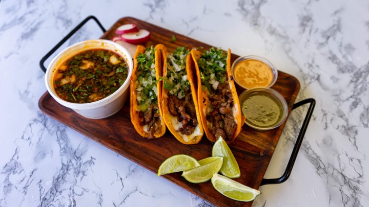 Asada quesa Tacos (3)