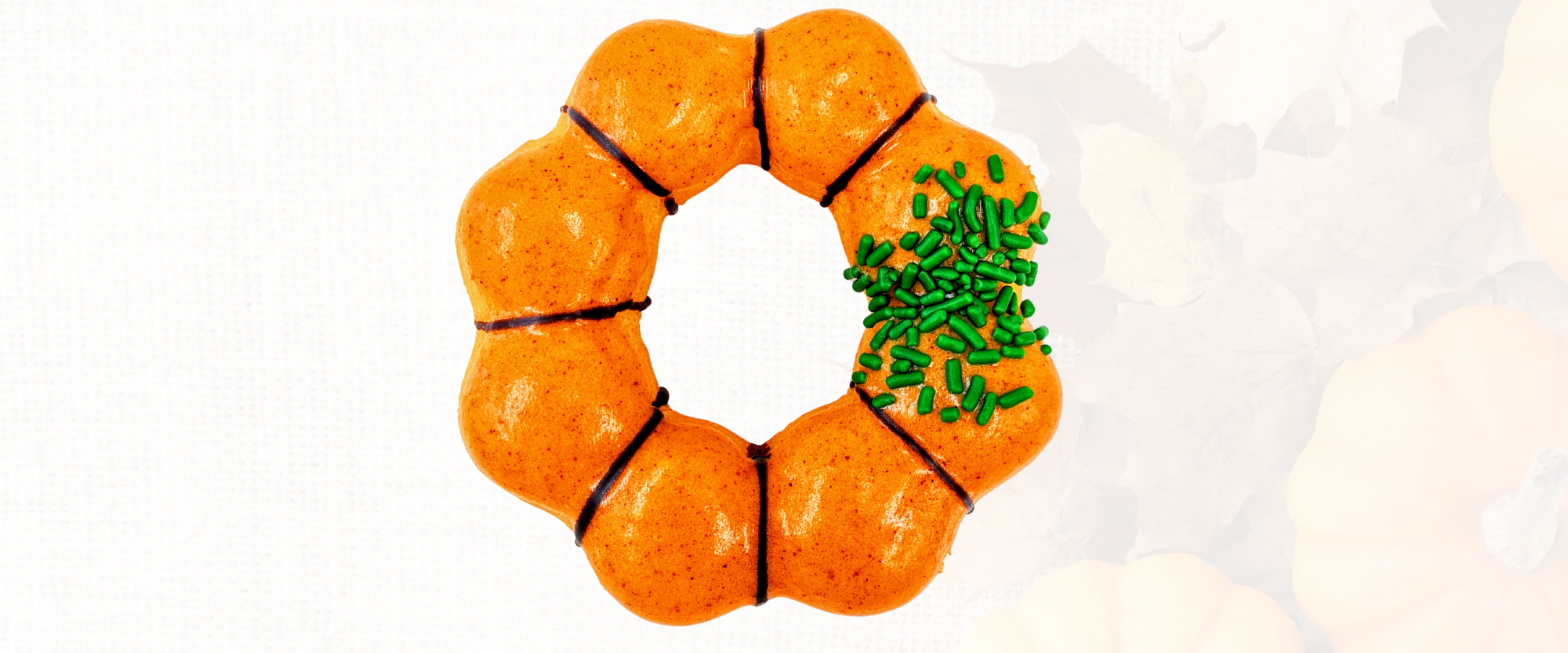 Pumpkin Cream Mochi Donut