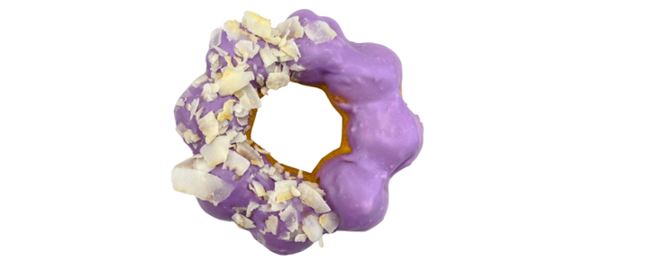 Spooky Ube Spider Mochi