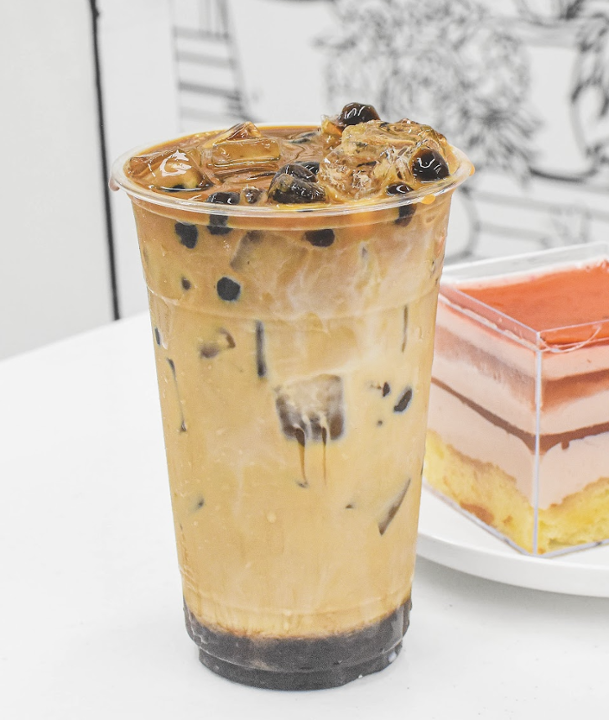 Nutella Oolong Boba Milk Tea