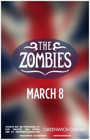 The Zombies Autographed Poster