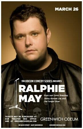 Ralphie May Autographed Poster