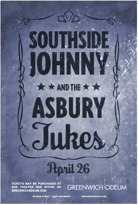 Southside Johnny & The Asbury Jukes Autographed Poster