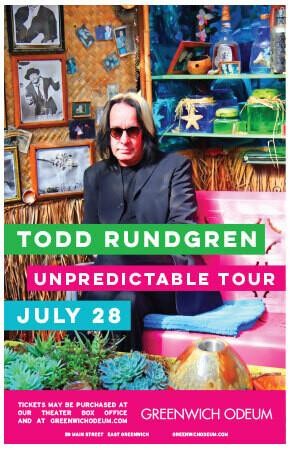 Todd Rundgren 2018 Autographed Poster