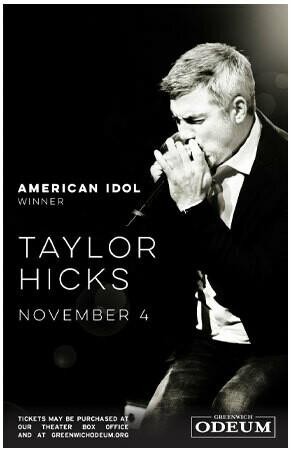 Taylor Hicks Autographed Poster