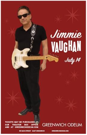 Jimmie Vaughan Autographed Poster