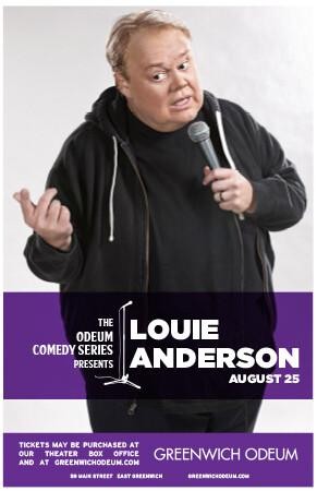 Louie Anderson Autographed Poster