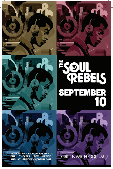 The Soul Rebels Autographed Poster