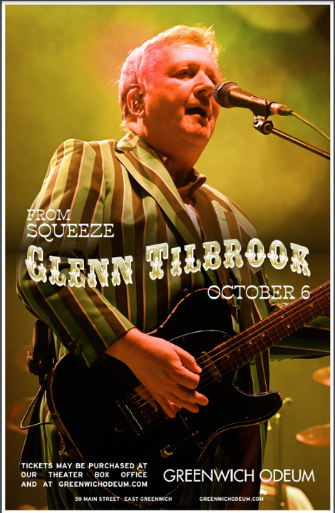Glenn Tilbrook Autographed Poster
