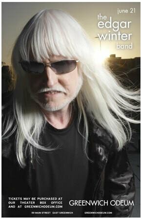 Edgar Winter Autographed Poster