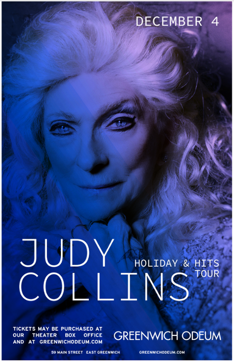 Judy Collins 2022 Autographed Poster
