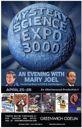 Mystery Science Theater EXPO 2019 With Mary and Joel- Autographed Poster
