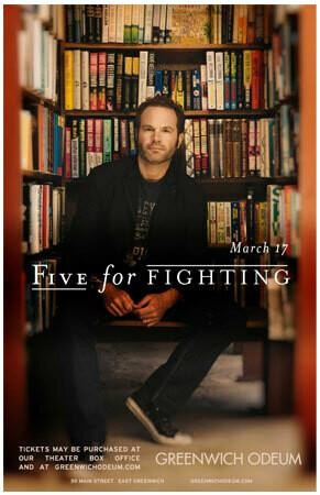 Five for Fighting Autographed Poster