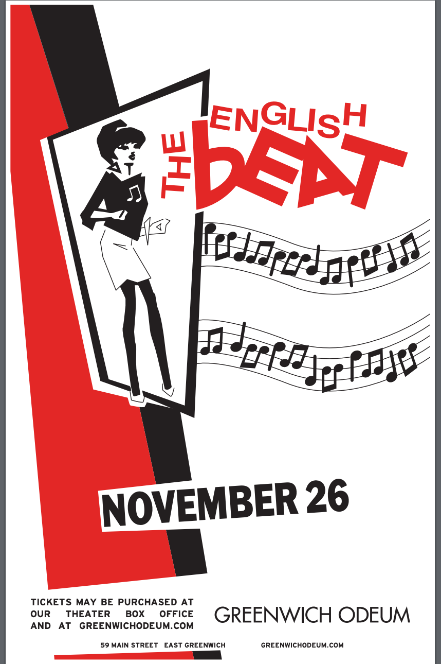The English Beat 2022 Autographed Poster