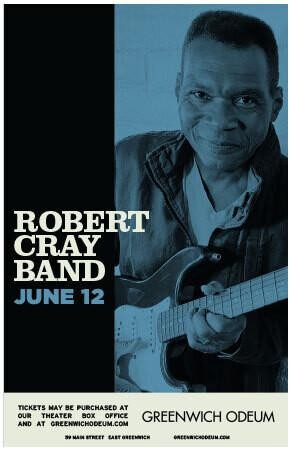 Robert Cray Band Autographed Poster