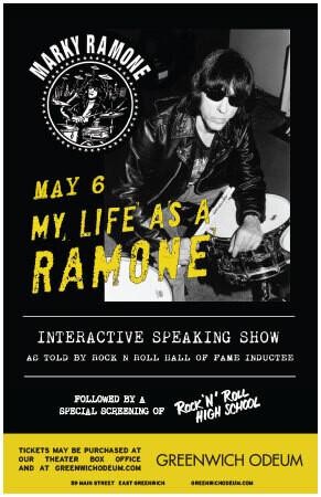 Marky Ramone- Autographed Poster