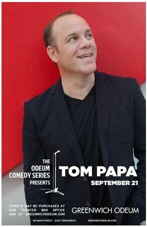 Tom Papa Autographed Poster