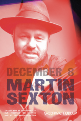Martin Sexton 2023 Autographed Poster