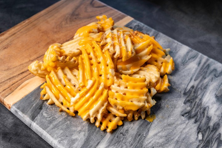 Waffle Cheese Fries
