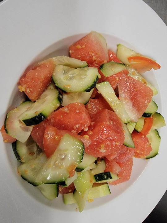 CUCUMBER WATERMELON SALAD