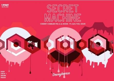 Dewey Beer Secret Machine: Cherry Cobbler Pie a la Mode (16oz. Can)