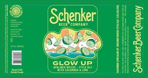 Schenker Cucumber Lime Glow Up (12oz. Can)