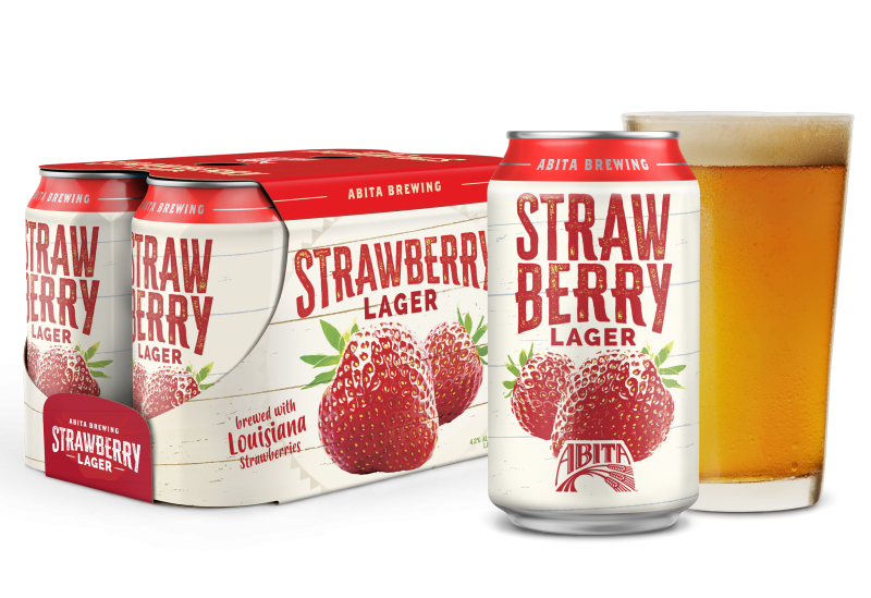 Abita Strawberry Lager (12oz. Can)