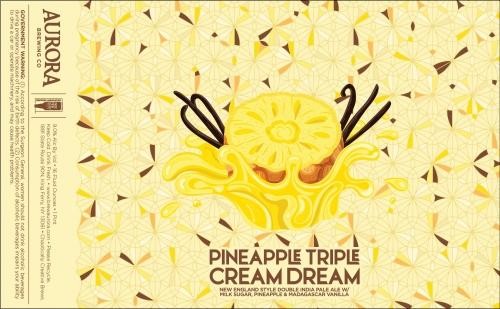 Aurora Pineapple Triple Cream Dream (16oz. Can)
