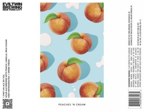 Peaches 'N Cream - Evil Twin NYC (16oz. Can)