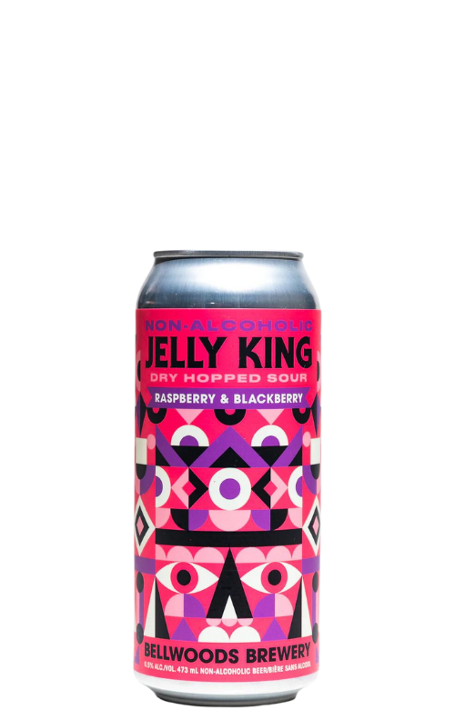 Bellwoods NA Jelly King: Raspberry Blackberry (16oz. Can)