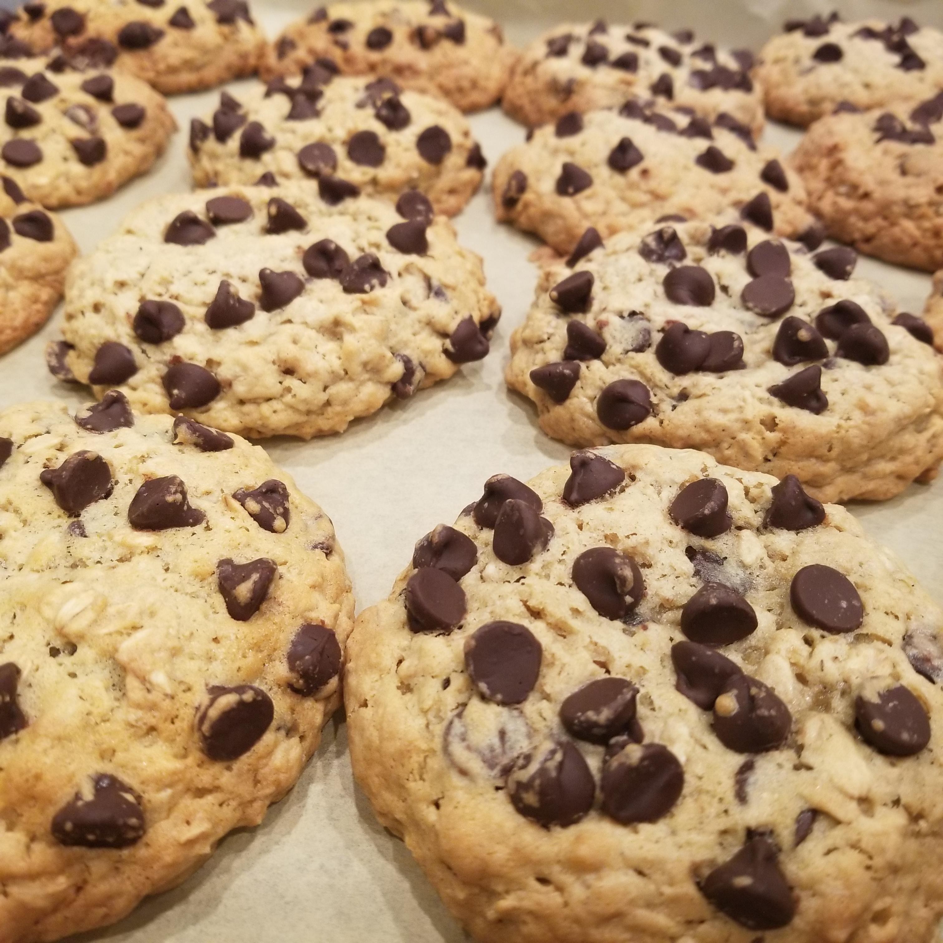 Chocolate Oat Chip Cookie